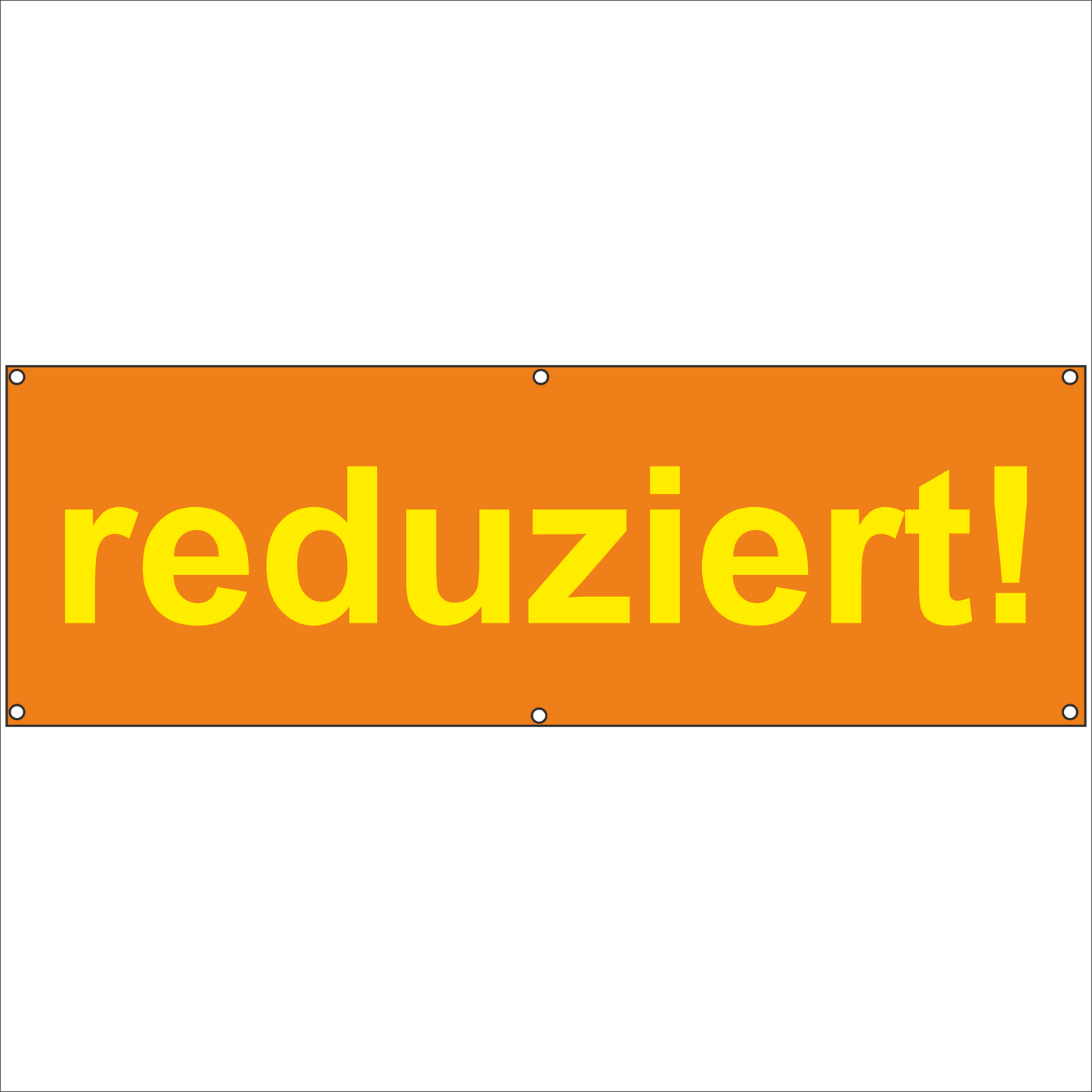Werbeplane - Gerüstplane - p21 - reduziert - NEU - Plane für Baustelle- Garten- Zaun oder Veranstaltung