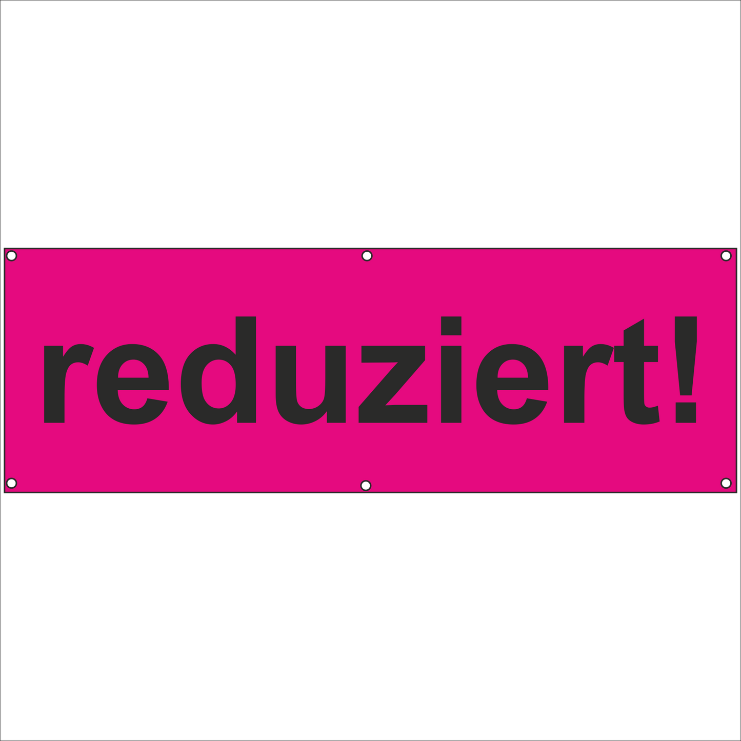 Werbeplane - Gerüstplane - p21 - reduziert - NEU - Plane für Baustelle- Garten- Zaun oder Veranstaltung