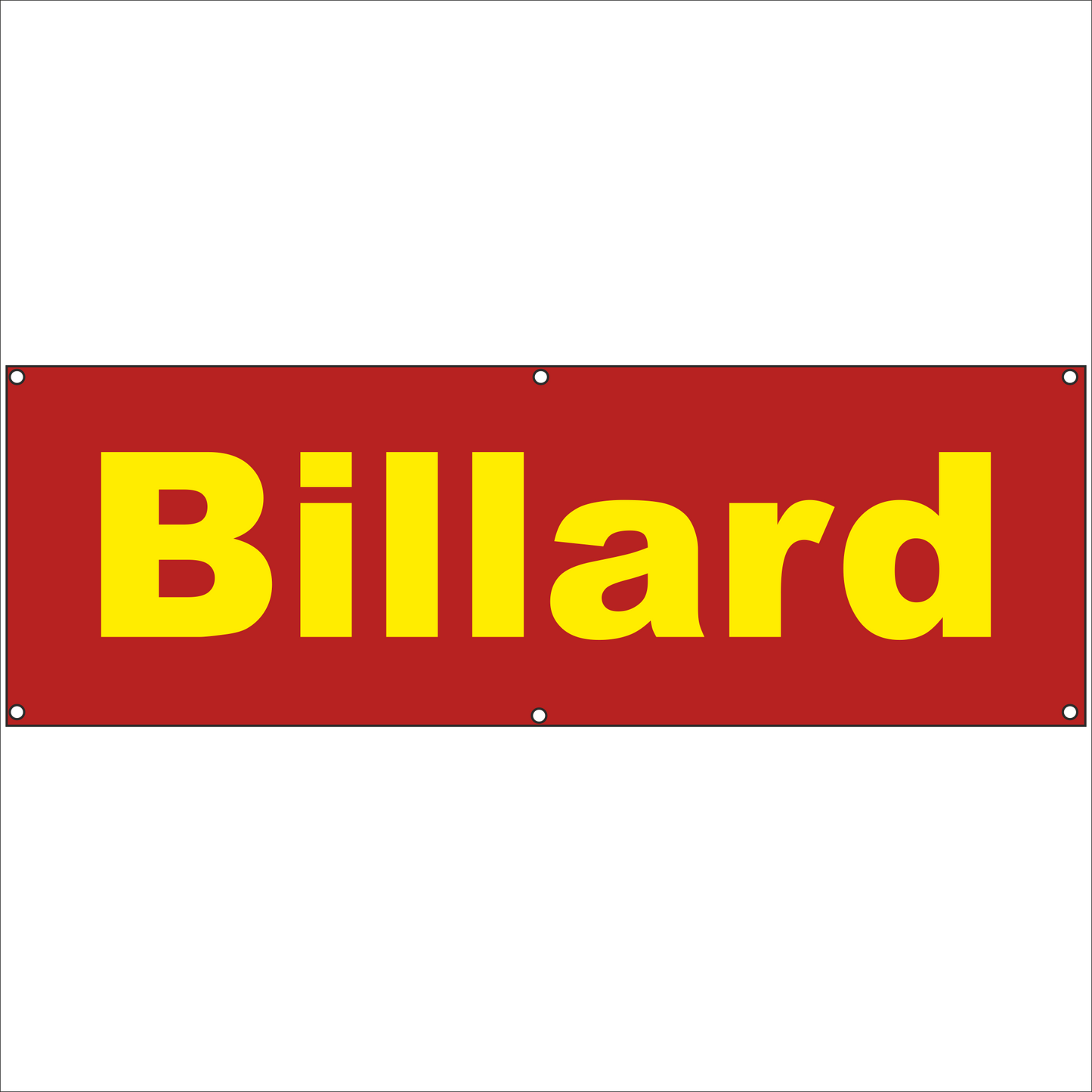 Werbeplane - Gerüstplane - p24 - Billard - Pool - NEU - Plane für Baustelle- Garten- Zaun oder Veranstaltung