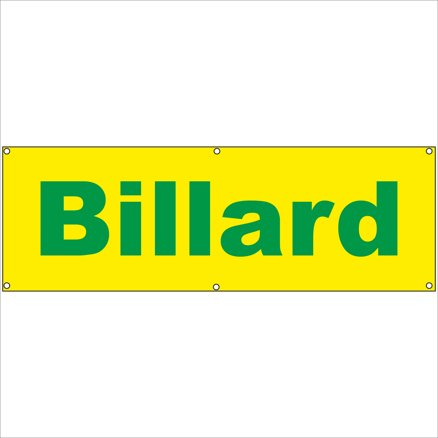 Werbeplane - Gerüstplane - p24 - Billard - Pool - NEU - Plane für Baustelle- Garten- Zaun oder Veranstaltung