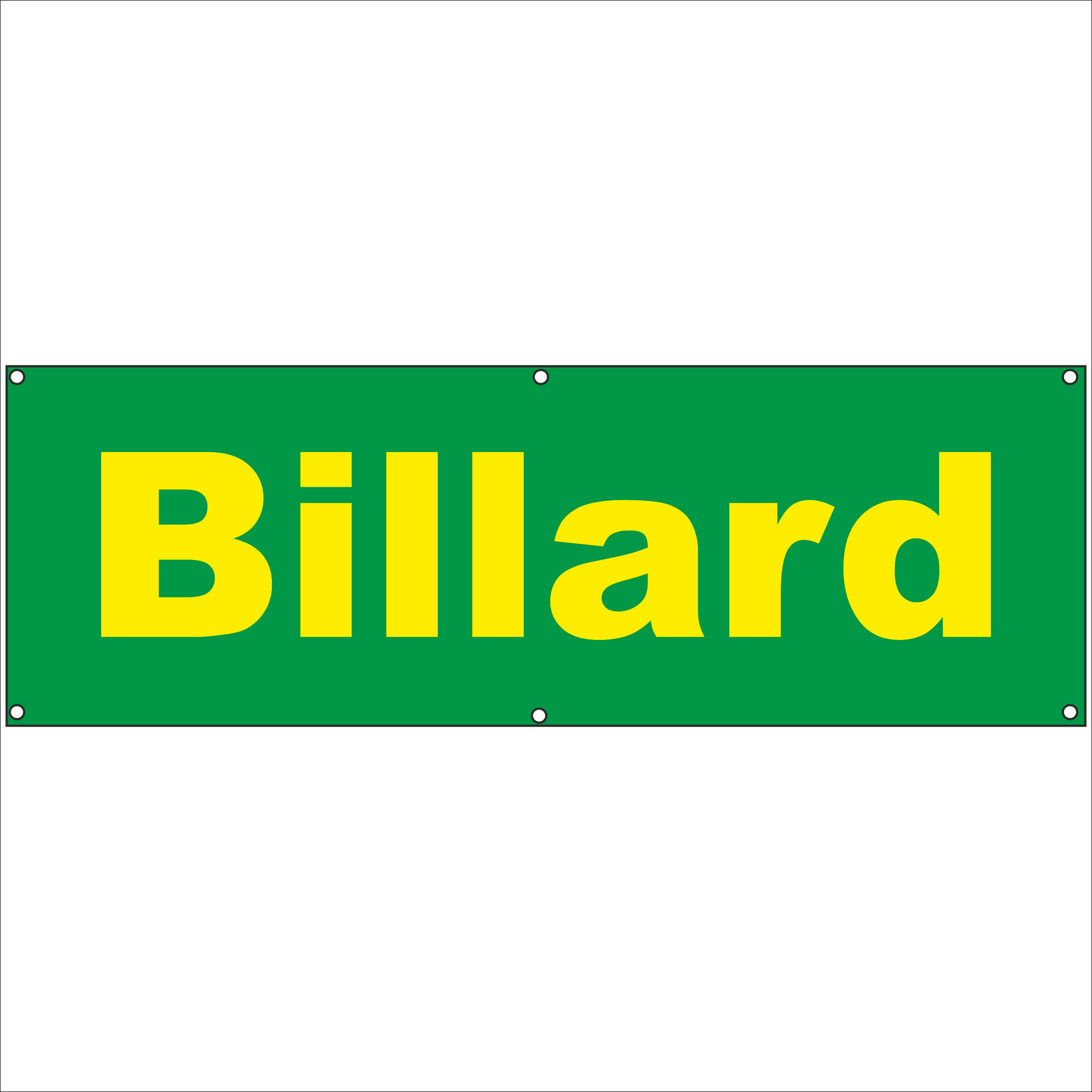 Werbeplane - Gerüstplane - p24 - Billard - Pool - NEU - Plane für Baustelle- Garten- Zaun oder Veranstaltung