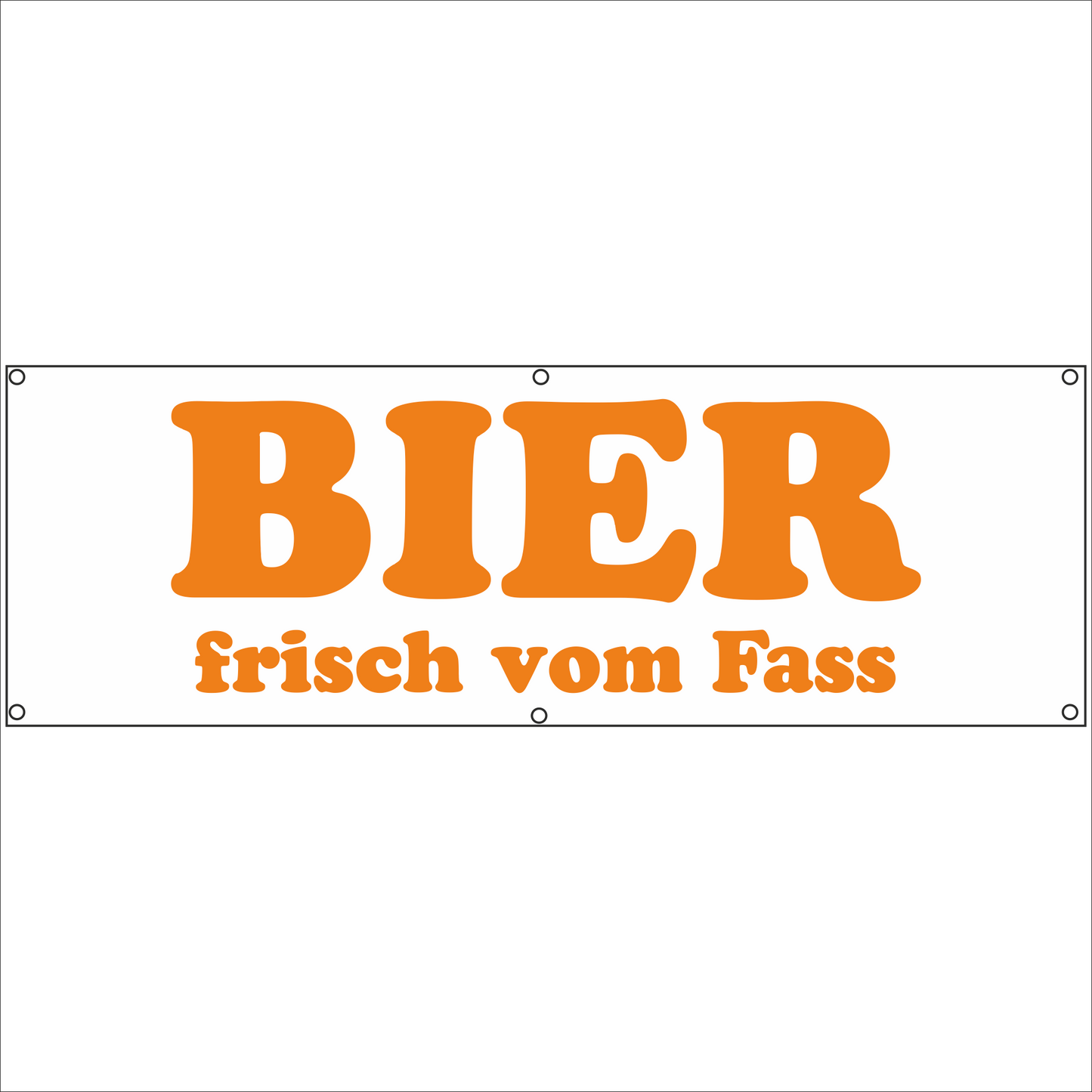 Werbeplane - Gerüstplane - p040 - Bier vom Fass