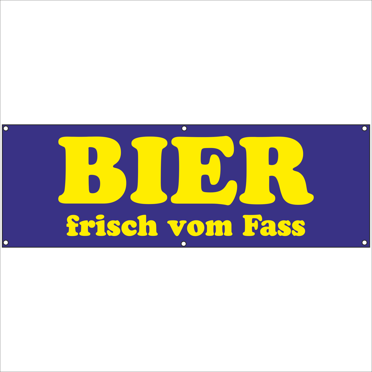 Werbeplane - Gerüstplane - p040 - Bier vom Fass