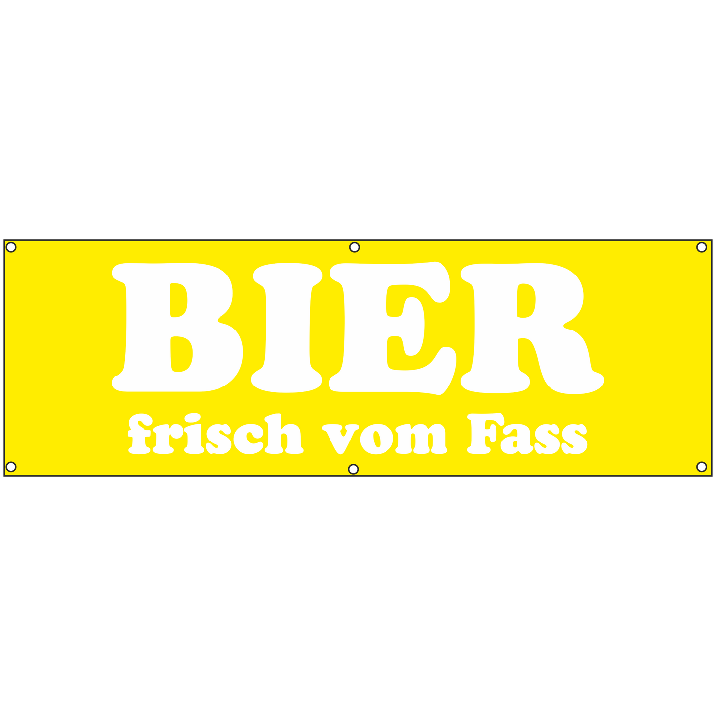 Werbeplane - Gerüstplane - p040 - Bier vom Fass