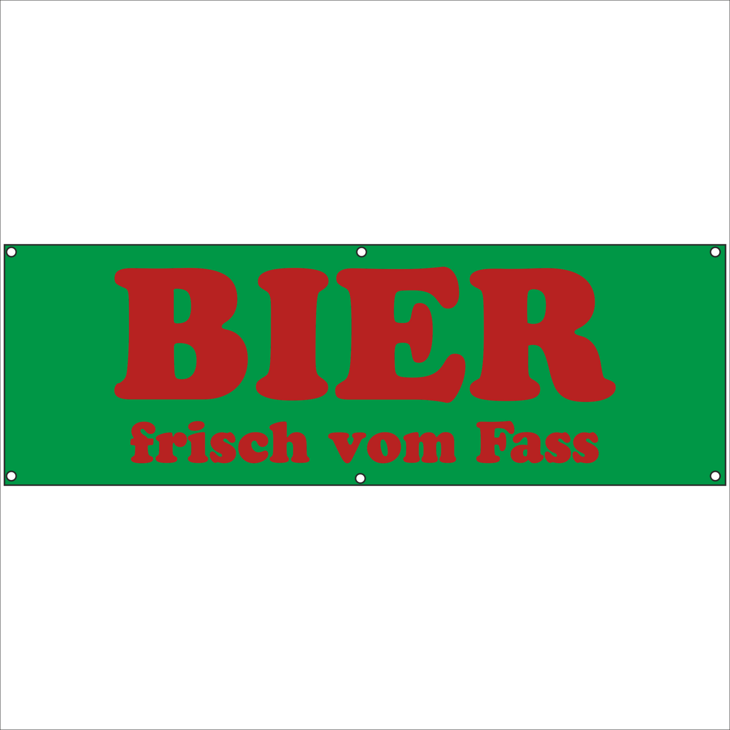 Werbeplane - Gerüstplane - p040 - Bier vom Fass