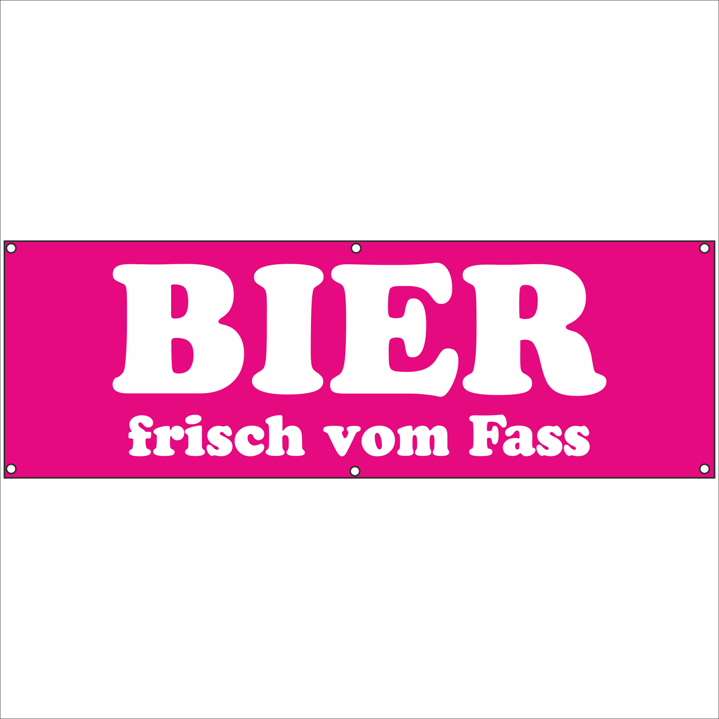 Werbeplane - Gerüstplane - p040 - Bier vom Fass