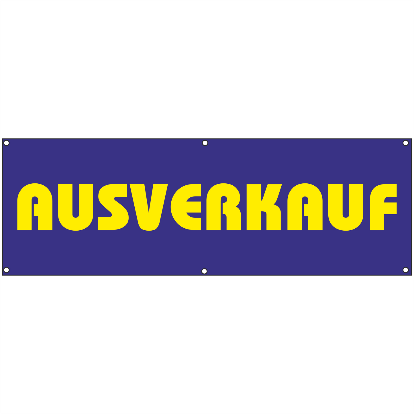 Werbeplane - Gerüstplane - p064 - AUSVERKAUF - NEU - Plane für Baustelle- Garten- Zaun oder Veranstaltung
