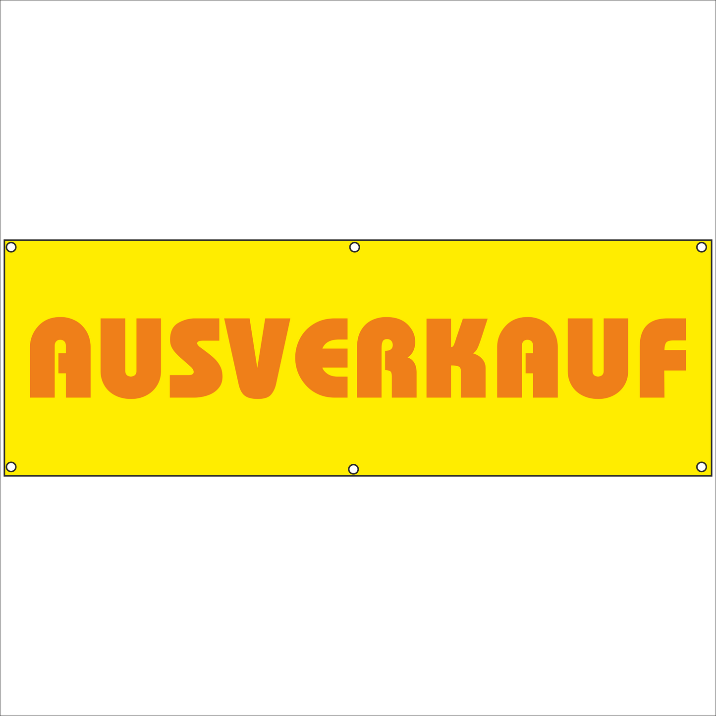 Werbeplane - Gerüstplane - p064 - AUSVERKAUF - NEU - Plane für Baustelle- Garten- Zaun oder Veranstaltung