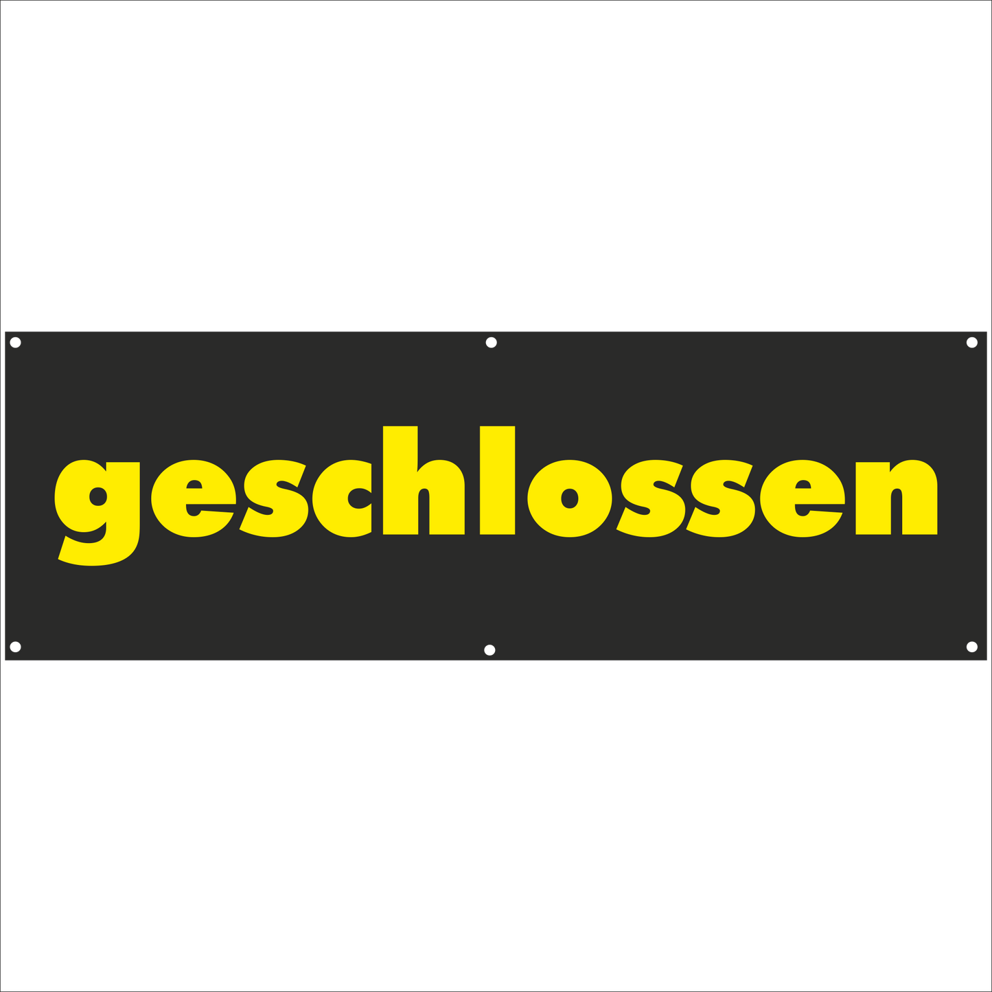 Werbeplane - Gerüstplane - p065 - geschlossen - NEU - Plane für Baustelle- Garten- Zaun oder Veranstaltung