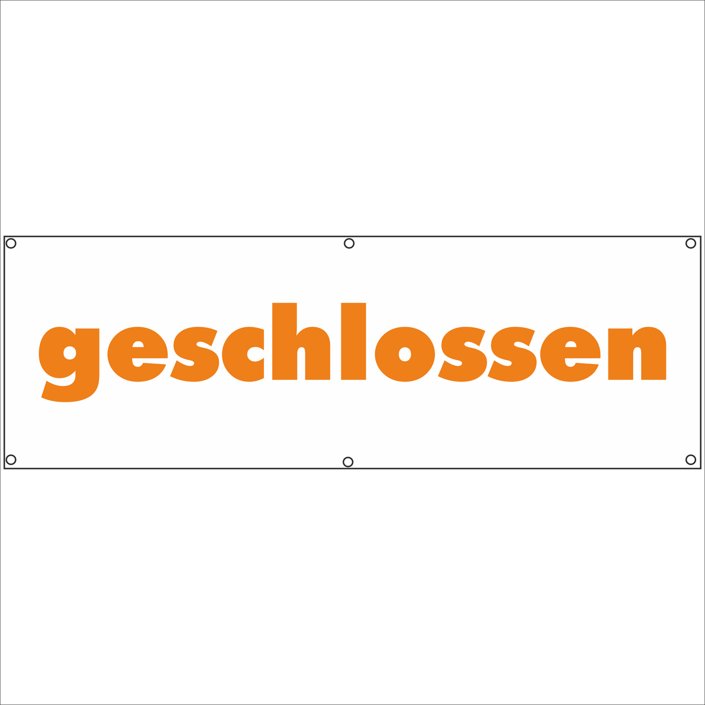 Werbeplane - Gerüstplane - p065 - geschlossen - NEU - Plane für Baustelle- Garten- Zaun oder Veranstaltung
