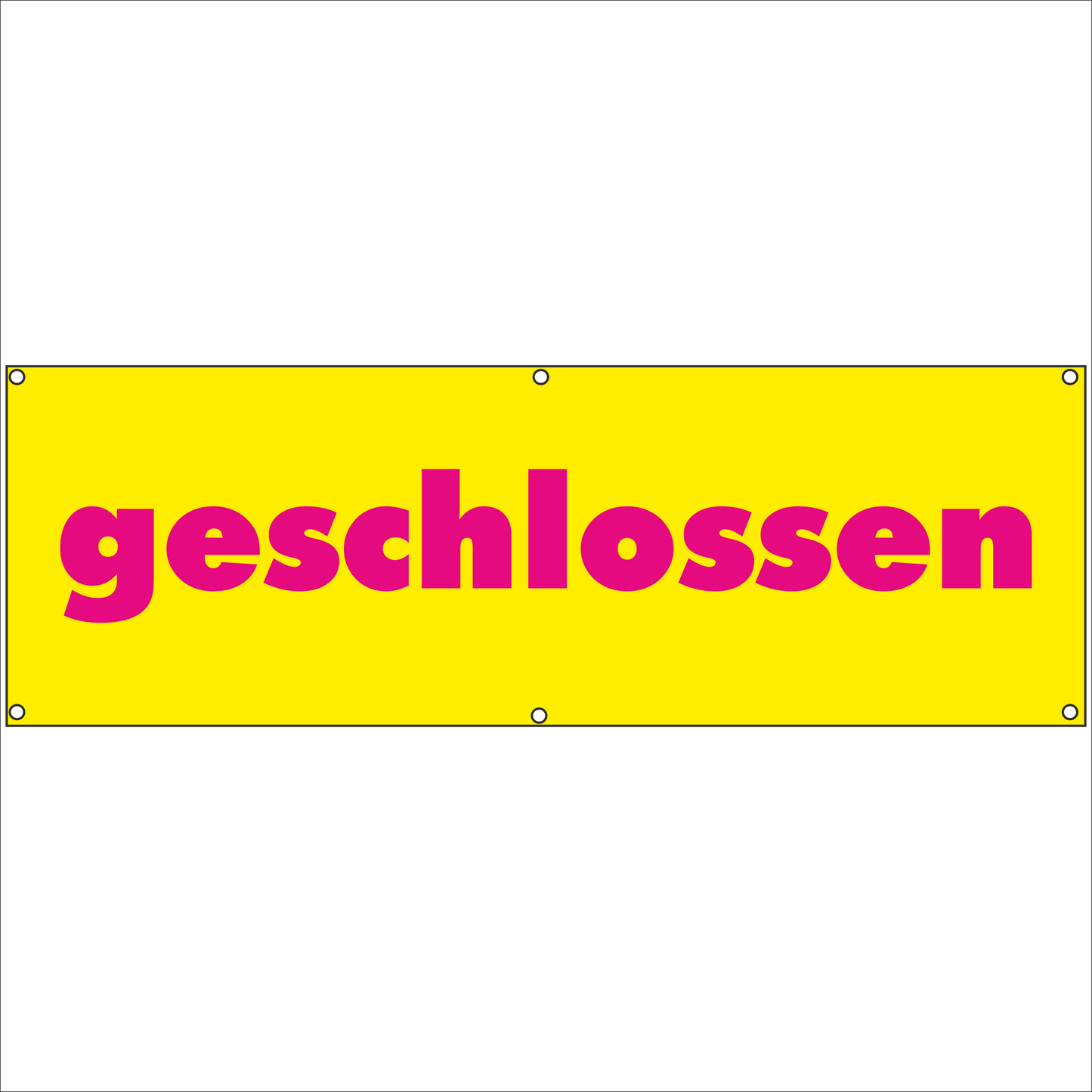 Werbeplane - Gerüstplane - p065 - geschlossen - NEU - Plane für Baustelle- Garten- Zaun oder Veranstaltung