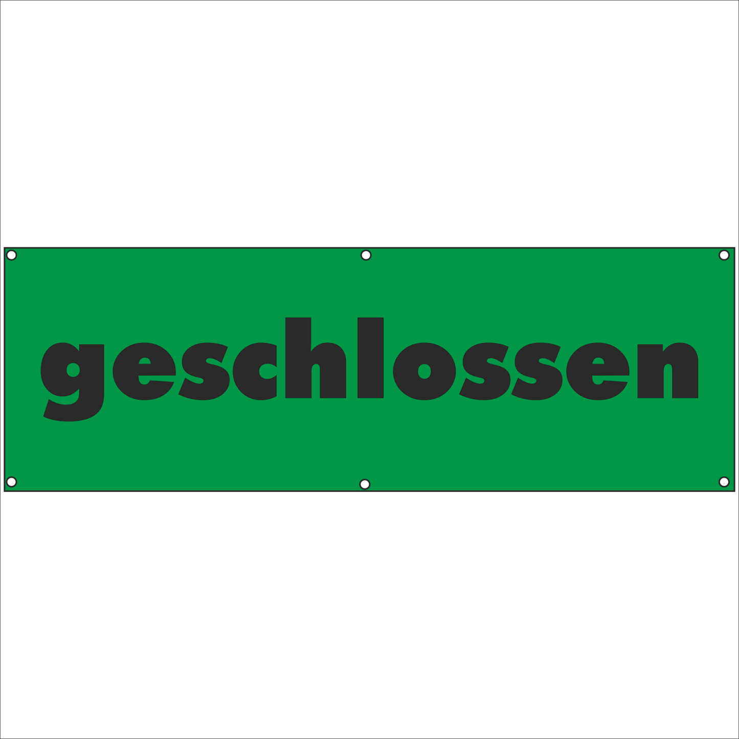 Werbeplane - Gerüstplane - p065 - geschlossen - NEU - Plane für Baustelle- Garten- Zaun oder Veranstaltung
