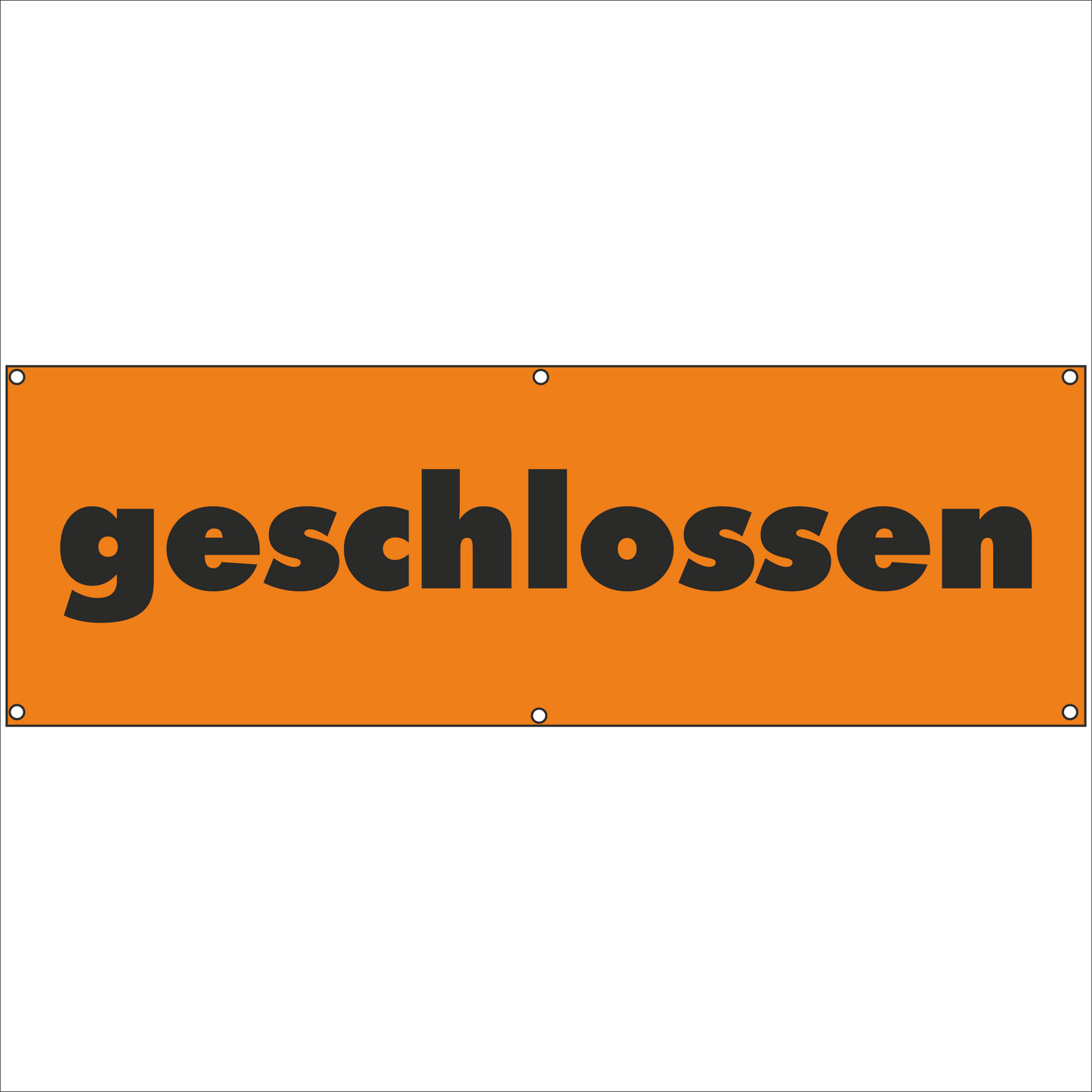 Werbeplane - Gerüstplane - p065 - geschlossen - NEU - Plane für Baustelle- Garten- Zaun oder Veranstaltung